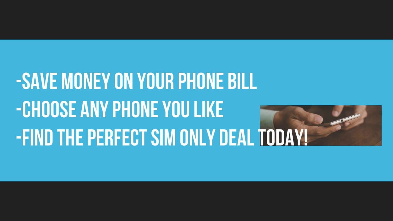 Best Sim Only Deals