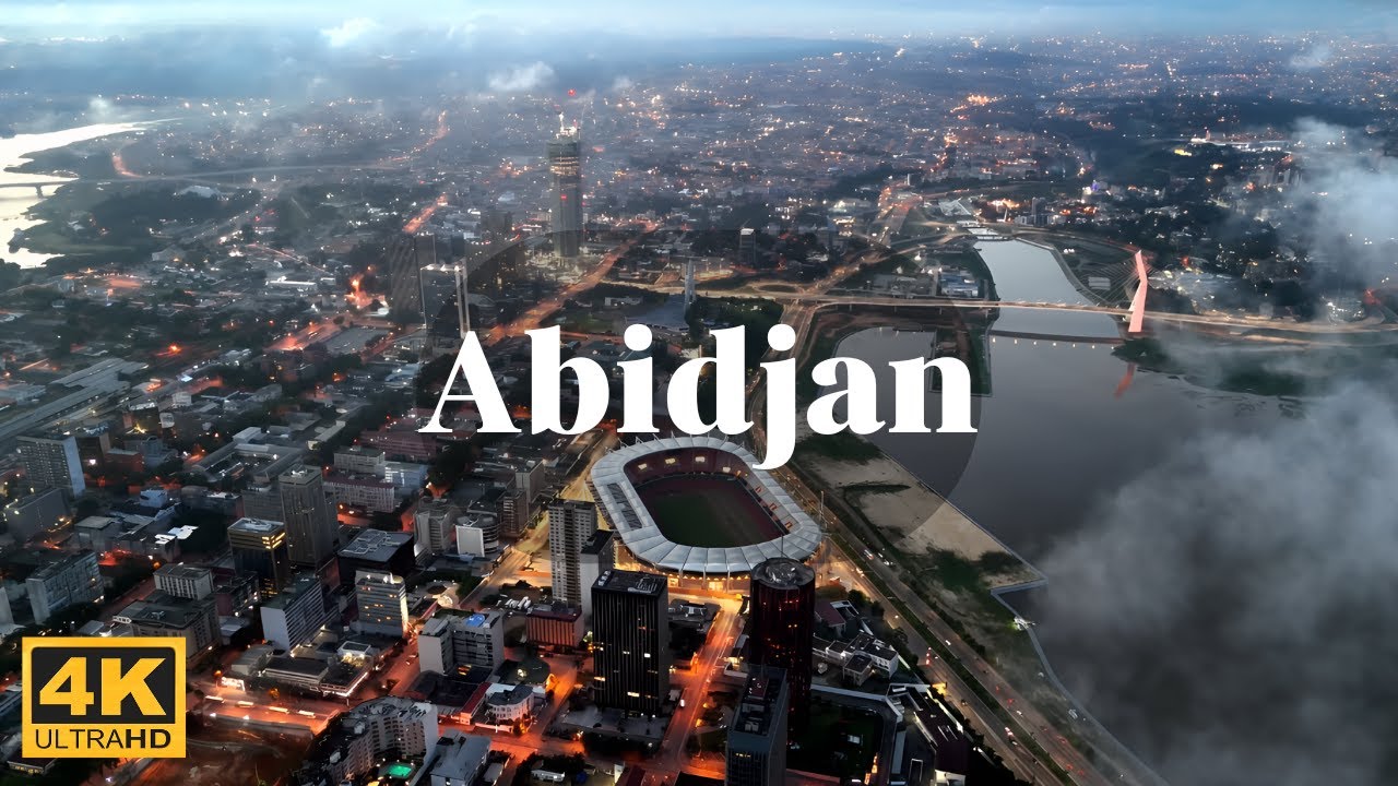 Experience the BEST Aerial Views of Abidjan Côte d'Ivoire in 4K!