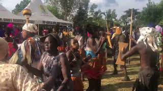 Okarowok Atar Clan Members Performing Lango Traditional Dance
