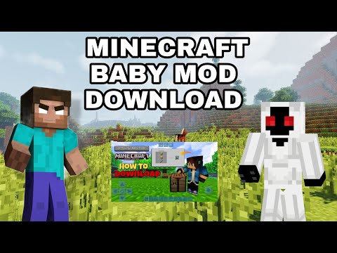 HOW TO DOWNLOAD BABY MOD ? I MINECRAFT #minecraft #babymod