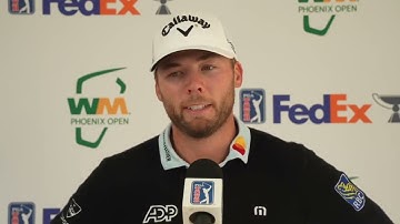 Sam Burns Sunday Flash Interview Day 4 2024 WM Phoenix Open © PGA Tour