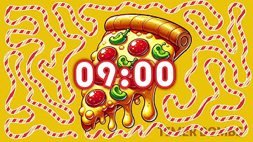 9 Minute Pizza 🍕 Timer Bomb 💣