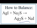 Chemical Reactions and Balancing Equations
