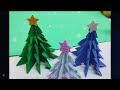Adornos Navideños de papel / Árbol de Navidad en Origami