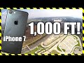 iPhone 7 Drop Test - From 1,000 FEET!! DONT TRY THIS