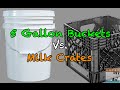 Kayak Fishing: Milk Crates vs. 5 Gallon Buckets