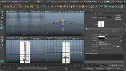 Autodesk Maya - Attribute Editor & Modeling
