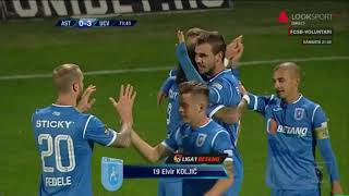 Astra Giurgiu - U Craiova: gol Koljic (72) pentru 0-3  Etapa 13 - Liga 1