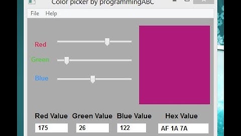 wxWidgets :: Codeblock :  How to make a color picker using C++