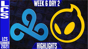 C9 vs DIG Highlights | LCS Summer 2021 W6D2 | Cloud9 vs Dignitas