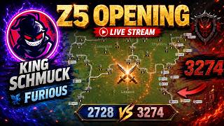 2728 VS 3274 Z5 OPENING  - LET'S GET THIS SHOW ON THE ROAD 🔥 Rise of Kingdoms Live