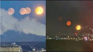 E pazakontë! Katër hëna shfaqen në Rusi! Hutohet gjithë bota!