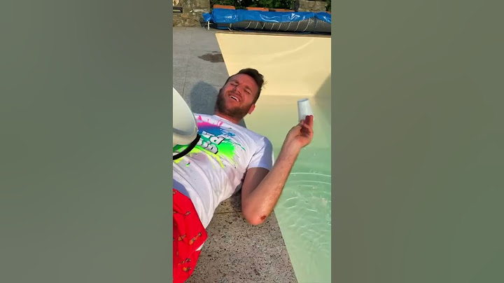 Quanti bicchierini d’acqua occorrono per riempire una piscina? Verifichiamo 🤙🏻 #bellagianda