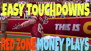 SCORE EVERY TIME! BEST REDZONE & GOAL LINE MONEY PLAYS IN THE SAME PLAYBOOK! MADDEN 19 TIPS & TRICKS