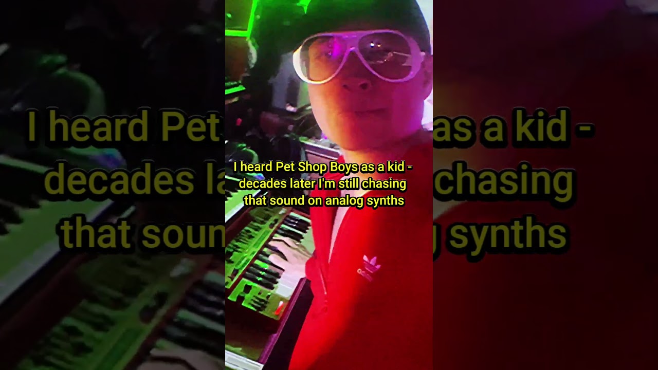 I heard Pet Shop Boys as a kid — decades later I'm still chasing that sound on analog synths auf YouTube ansehen I heard Pet Shop Boys as a kid — decades later I'm still chasing that sound on analog synths auf YouTube ansehen