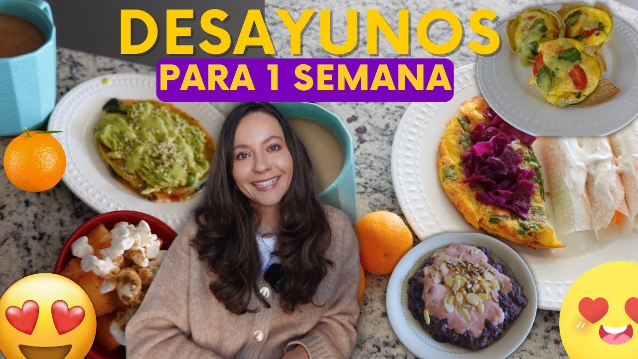 🍳 ☕🥐1 semana de desayunos #desayunosrapidosyfaciles #dossierperfume #dossierperfume