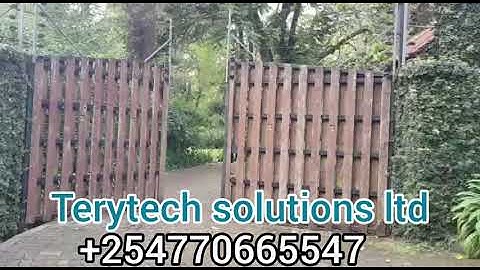 Swing gate Automation in kenya
