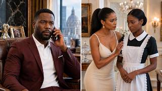 She Forgot to Hang Up… Then The Billionaire Heard What His Fiancée Told the Black Maid