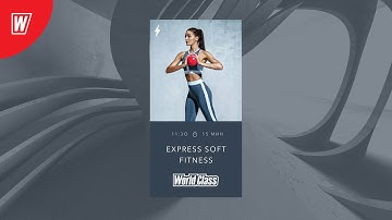 EXPRESS SOFT FITNESS с Надеждой Верстовой | 12 мая 2020 | Онлайн-тренировки World Class