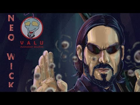 John Wick + NEO | KRITA | Pintura