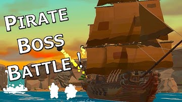 Making a PIRATE BOSS for my Indie Roguelike | Seas of Rebellion Devlog 2