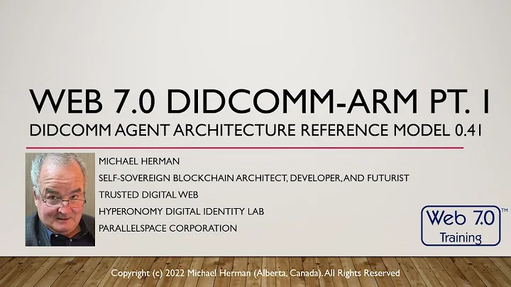 Web 7.0 DIDComm Agent Architecture Reference Model...
