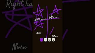 Making a star with my body