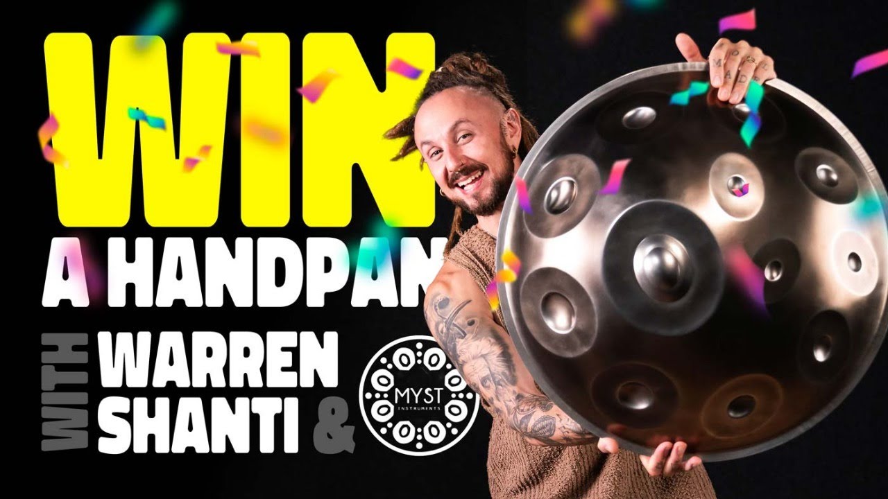 🎉 LIVE Raffle Prize Draw – Warren Shanti x Myst Handpan! 📱