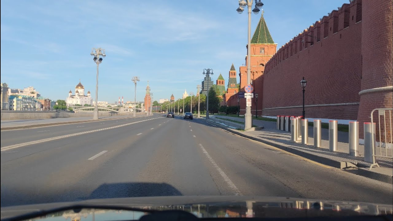 Trip around Moscow 25 may 2024  Поездка по Москве 25 мая 2024 года.