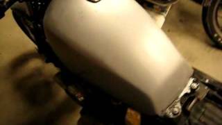 Peter Ralph suzuki gs750t bike paint issues