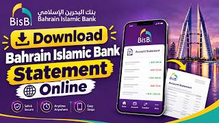 How to download your Bahrain Islamic Bank (BisB) bank statement online.#bahrain #bahrainbanking
