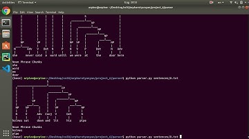 CS50 AI project 6 Parser