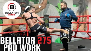Bellator275 Training Day Darragh Kelly And Coach Johnston Sbg Ireland