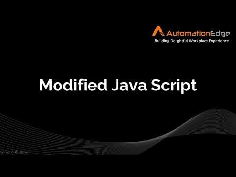 Modified Java Script - YouTube