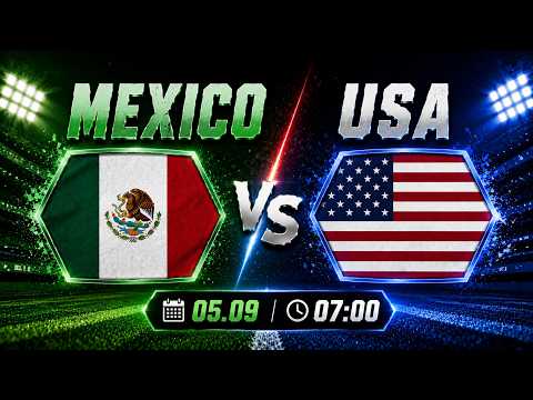🔴 USA vs Mexico | A Battle of Pride Between Football Powerhouses