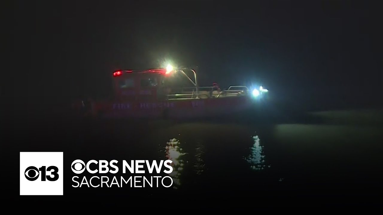 Man found dead after car plunges into Sacramento River - YouTube