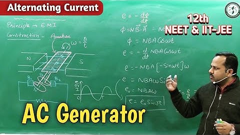 19. Alternating current generator | Class 12th | Physics Handwritten Notes