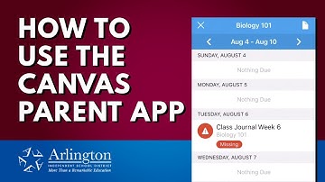 How to use the Canvas Parent App