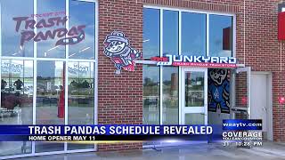 Trash Pandas schedule revealed