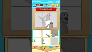 Edukasi Puzzle Hewan Laut 5 | Game Anak #shorts screenshot 2