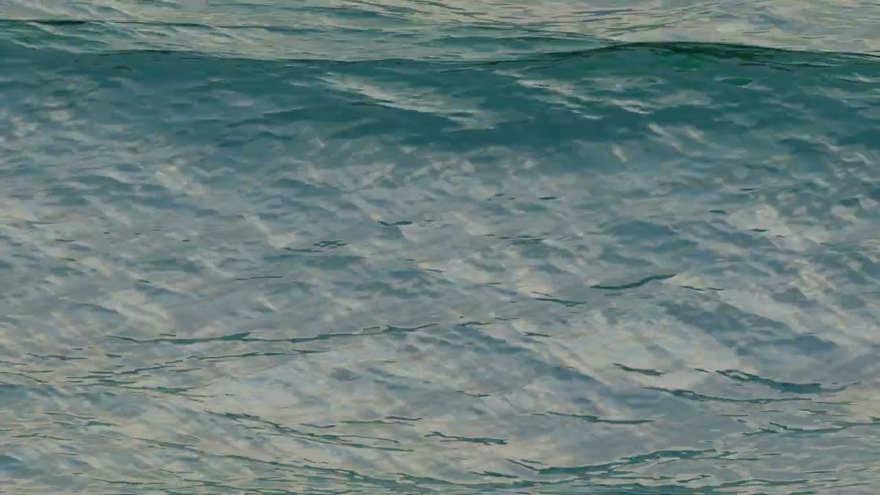 Ocean relaxing . Ocean waves loop screen.