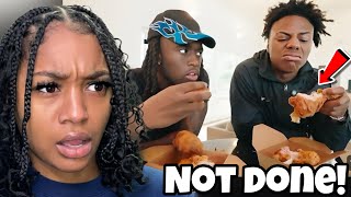 BbyLon Reacts to Kai Cenat & iShowSpeed First Time Cooking Together