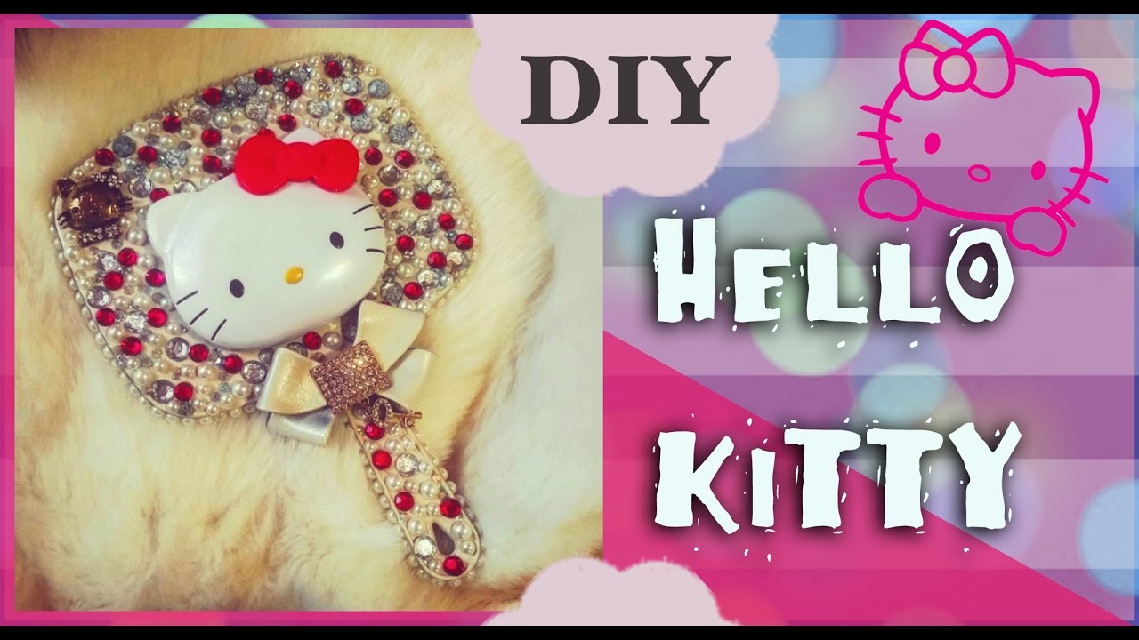 DIY: Espejito HELLO KITTY Mirror - YouTube