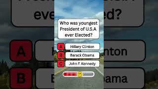 Who was Youngest President of U.S.A ever Elected? #shorts #usa #quiz