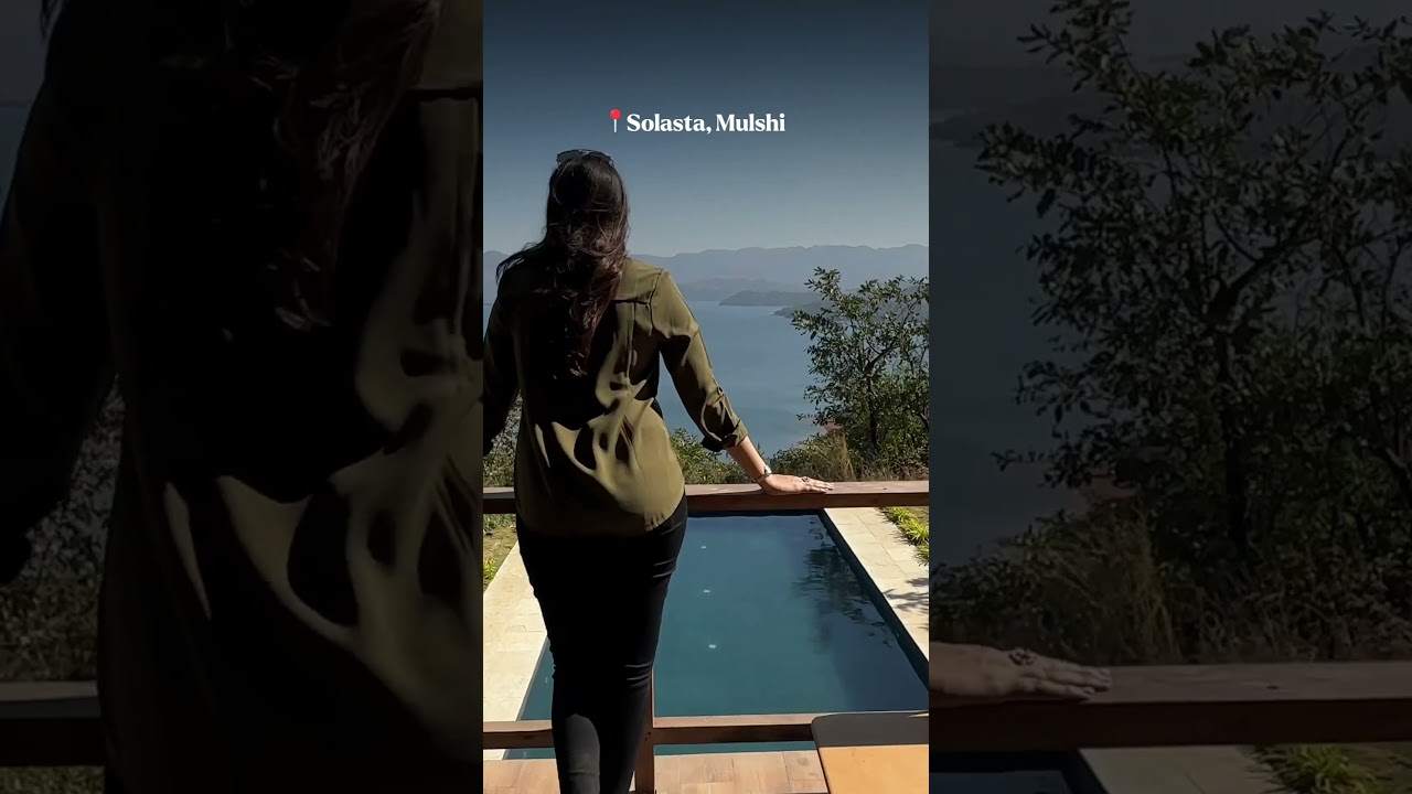 Lake view villas near Mumbai. 