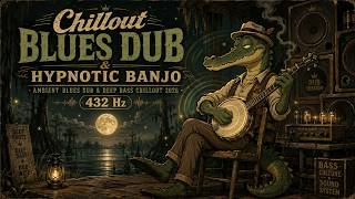 Chillout Blues Dub & Hypnotic Banjo | Deep Bass Ambient Music 432 Hz