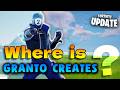 WHERE HAS GRANTO BEEN?