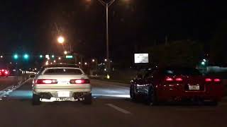 B20 vtec integra vs c5 corvette