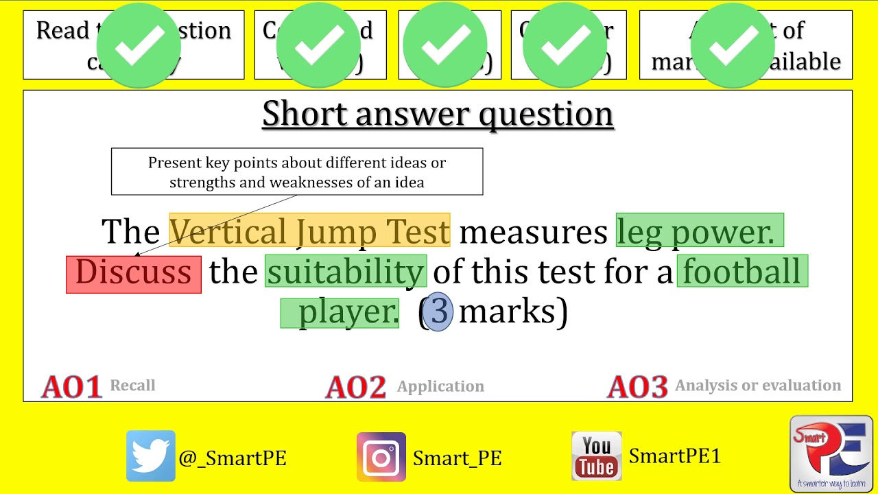AQA GCSE PE Vertical Jump Test YouTube