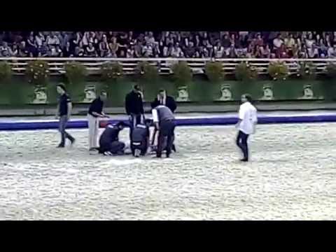 Horse-ball aux JEM: chute spectaculaire à Saint-Lô